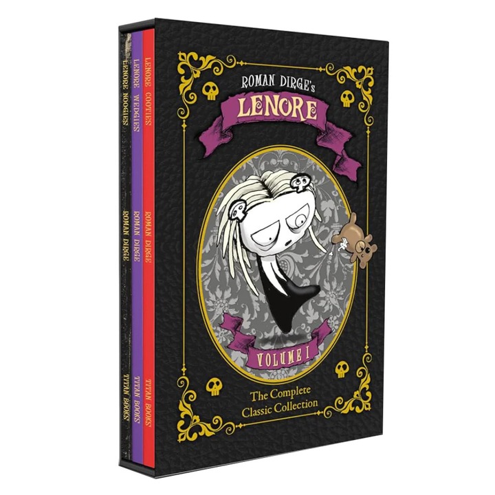 Képregény Lenore, TP, Slipcase Set, Szerző Roman Dirge