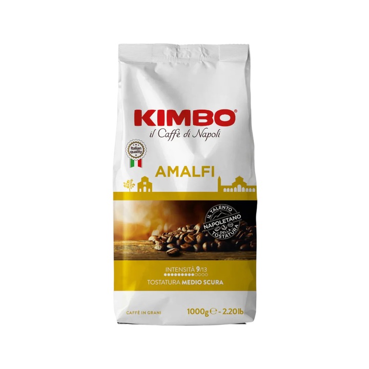Кафе на зърна Kimbo Amalfi 100% Арабика 1 кг