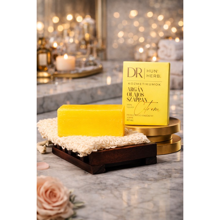 Арганов сапун, аромат на лимон, 90 гр