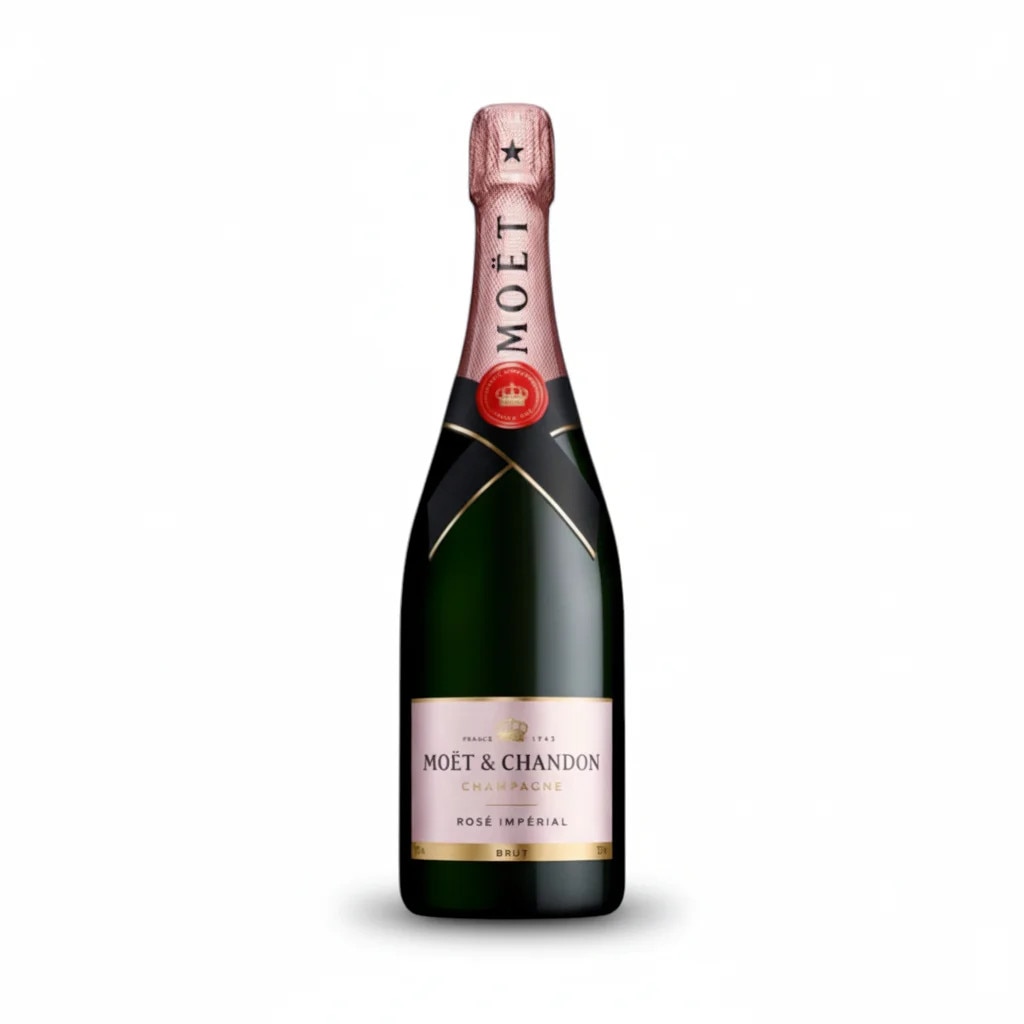 Pachet Sampanie Moet & Chandon, Brut Imperial, Cutie festive, 2 X