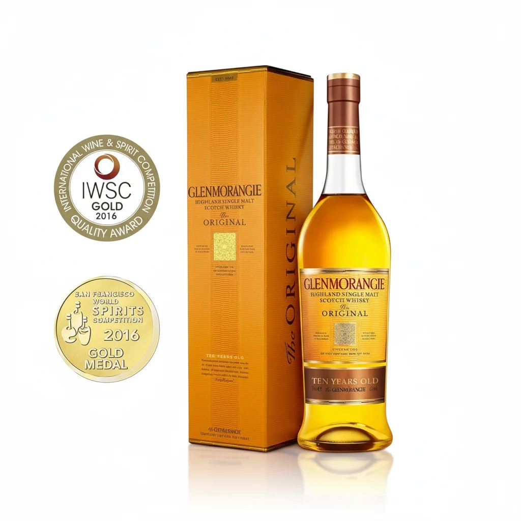 Whisky Glenmorangie The Original 10 Ani 40%, 0.7L - eMAG.ro