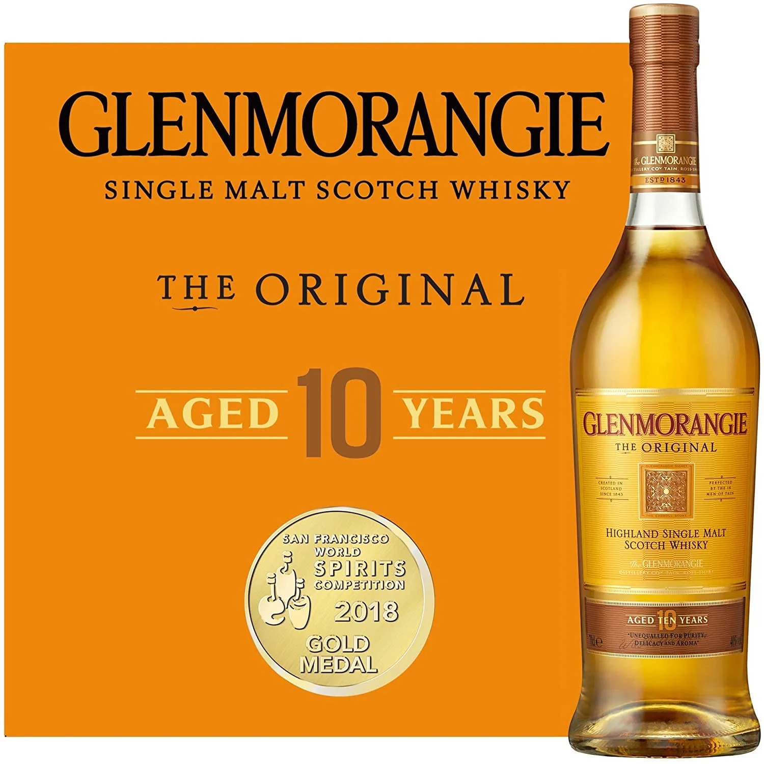 Whisky Glenmorangie The Original 10 Ani 40%, 0.7L - eMAG.ro