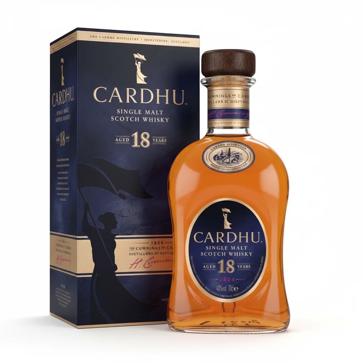 Whisky Cardhu 18 Ani, 40%, 0.7L