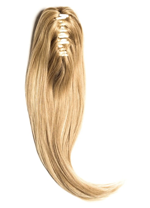 Extensie par natural Belher, mix blond, 100% natural, cu clește