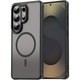 Husa Matte compatibil cu MagSafe pentru Samsung Galaxy S26 Ultra, protectie completa, contur Negru