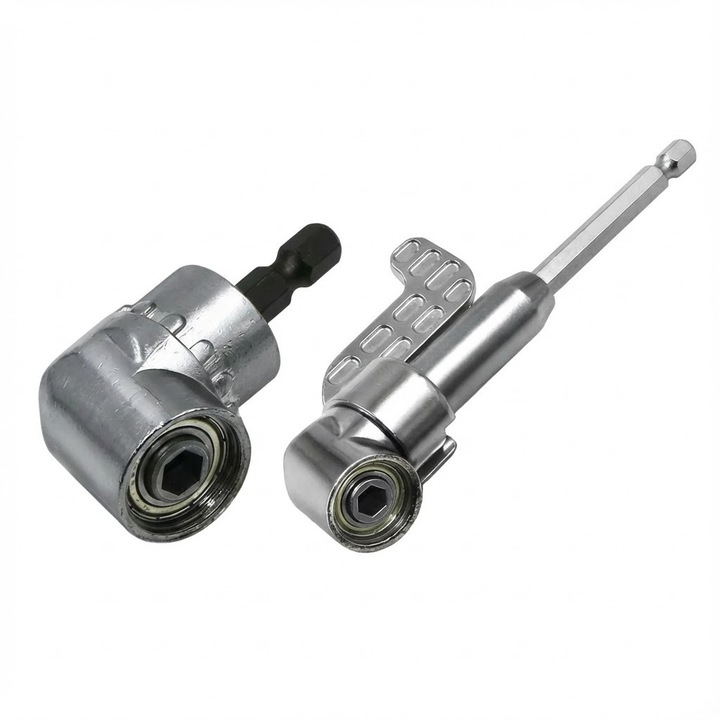 Adaptor burghiu unghi VIXSON RIGHTADAP, 105 grade, otel, culoare argintie