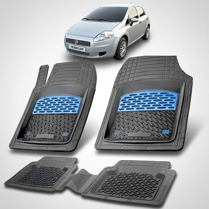 Szőnyegek Fiat Punto II Kompatibilis 1999-2010, Kék