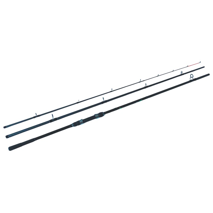 Lanseta Feeder East Shark PRO 390 – 3.90m, 180g, Carbon HMC+, 3 Varfuri, 290g, Husa Inclusa
