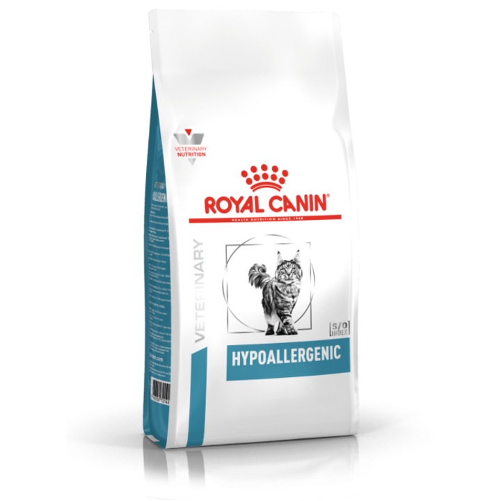 Hrana dietetica hipoalergenica pentru pisici, Royal Canin Hypoallergenic Cat, 2.5 kg