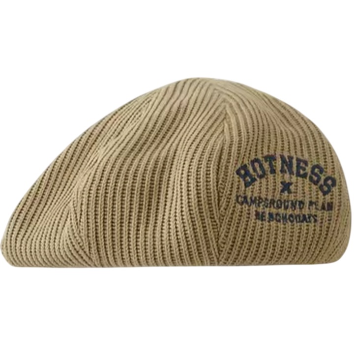 Beretă tricotată IZMAEL, maro, 56-58cm