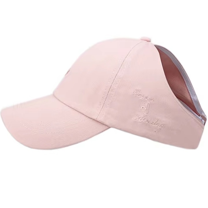 Бейзболна шапка IZMAEL YA-37758, розова, регулируема, универсален размер