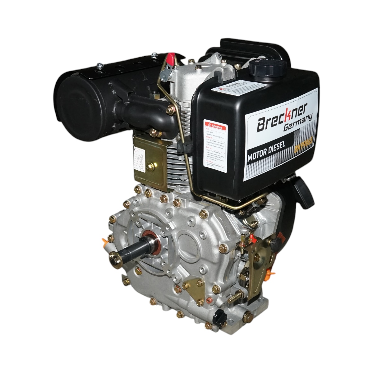 Motor diesel 13CP 192F, 498cc, turatie 3600rpm, ax rotund filetat