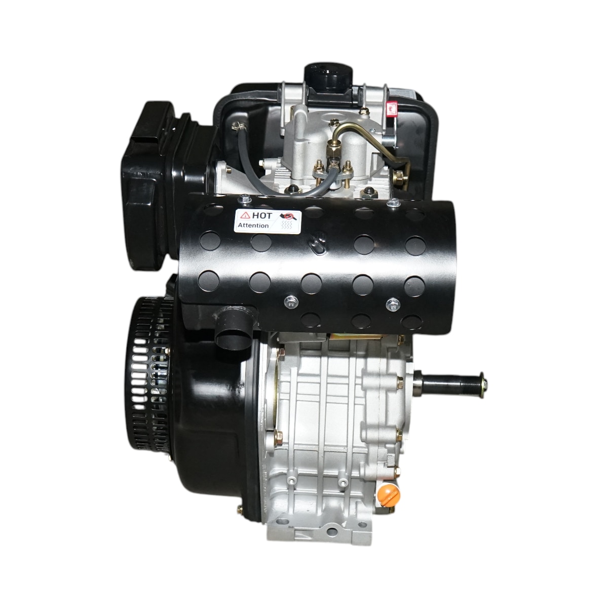 Motor diesel 13CP 192F, 498cc, turatie 3600rpm, ax rotund filetat
