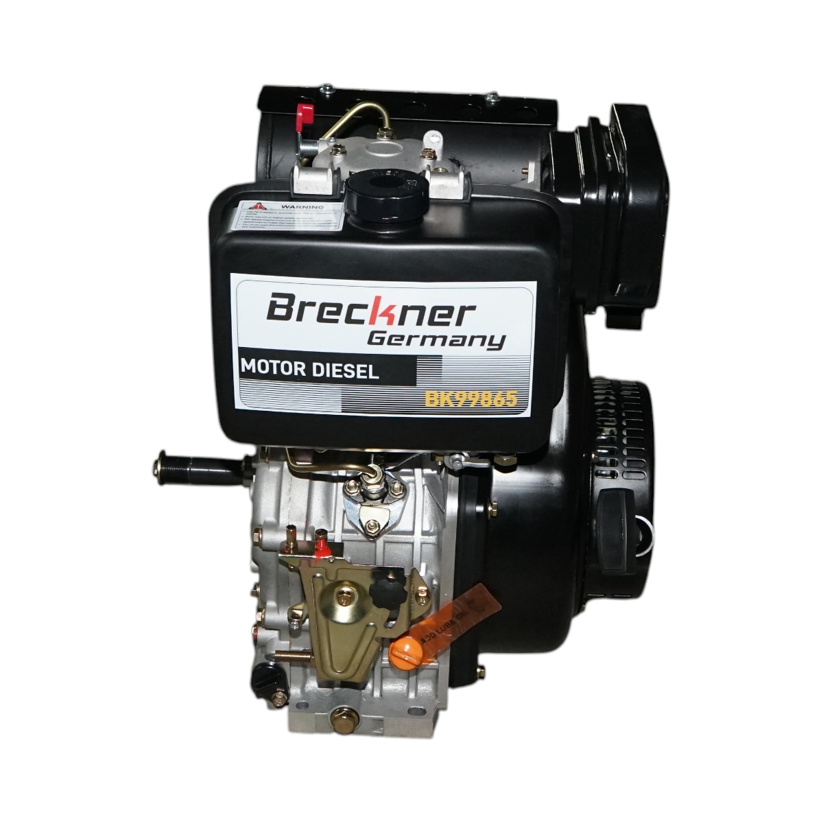 Motor diesel 13CP 192F, 498cc, turatie 3600rpm, ax rotund filetat