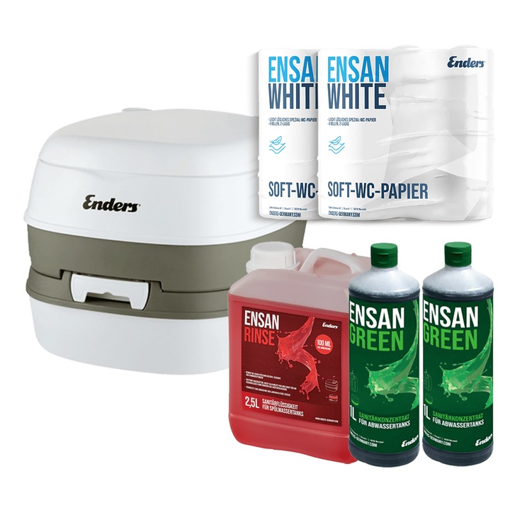 Set toaletă chimică cu preparate COMFORT Active Enders