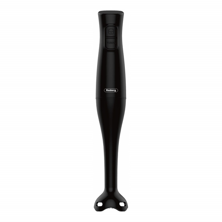 Ръчен пасатор Rosberg R51112O, 350W, 2 скорости, Подвижен накрайник, Черен