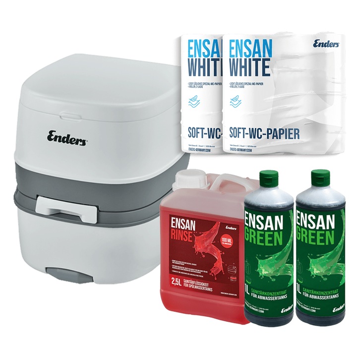 Set toaletă chimică cu preparate SUPREME Active Enders
