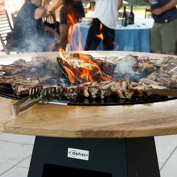 Blat din lemn pentru gratar de grădină OnFire