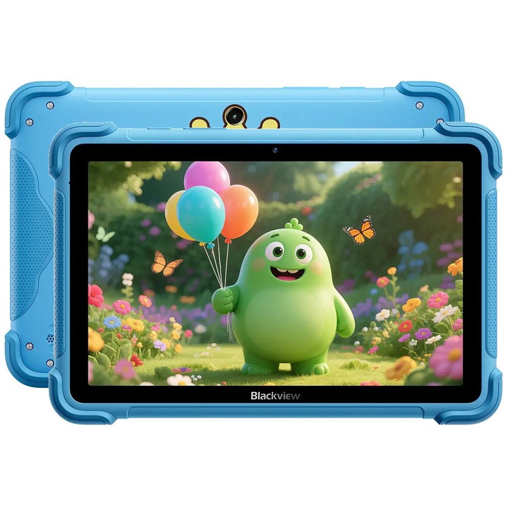 Таблет Blackview LINK 1 Kids, Ocean Blue с процесор 4x Cortex-A53 (2.0 GHz), 4 GB, 64 GB, Android 16, Син