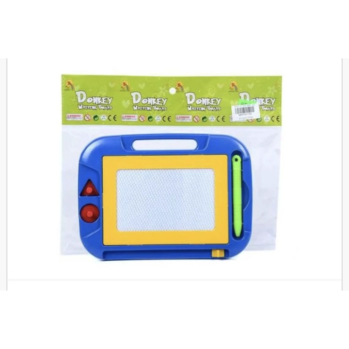 Tablet magnetic de desen pentru copii cu stilou – Tabla educativa reutilizabila pentru scris si desen, Jucarie creativa 3+ ani