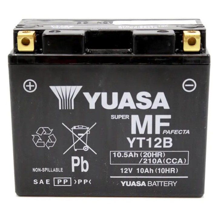Baterie Yuasa W/C fără întreținere - YT12B FA MBHR_1103940