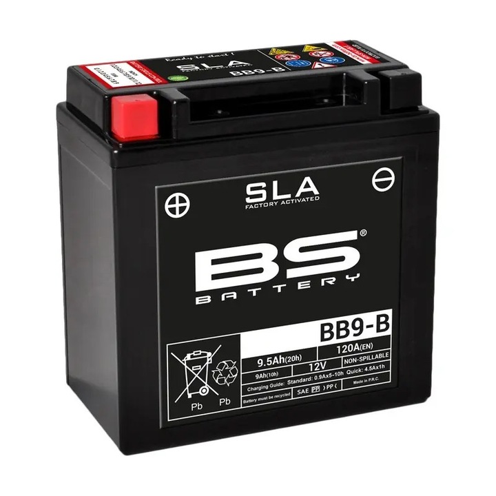 Acumulator BS BATTERY BB9-B 12V 9AH 135x75x139mm