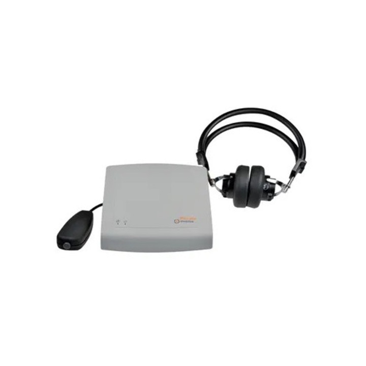 Audiometru de Screening Piccolo, control PC, alimentare USB, 16x16x3 cm