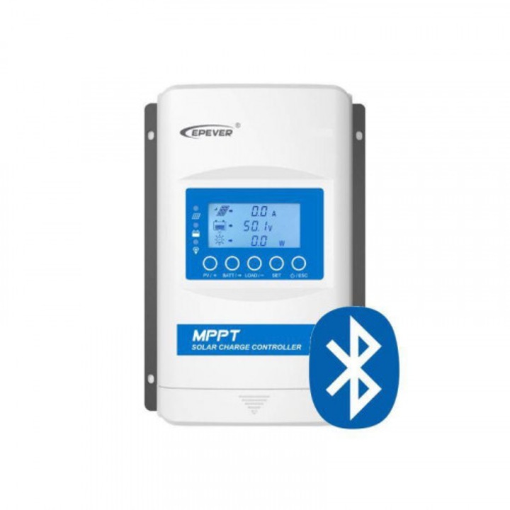 Regulator de incarcare MPPT Epever 12/24V 20A Bluetooth, 217x160x60mm, IP30