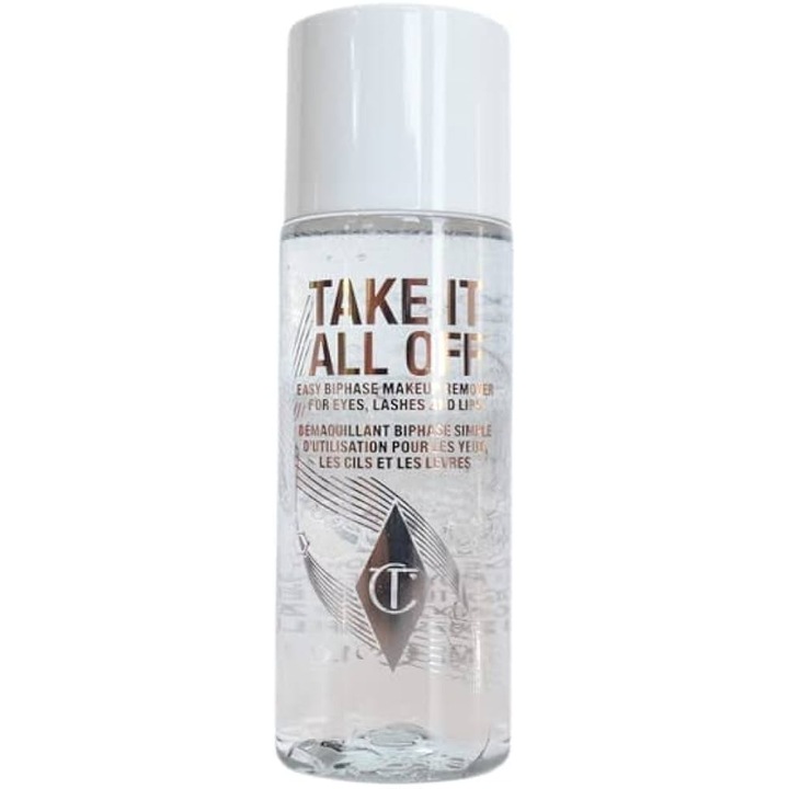 Charlotte Tilbury Take It All Off micellás arctisztító, 30 ml, átlátszó, nőknek