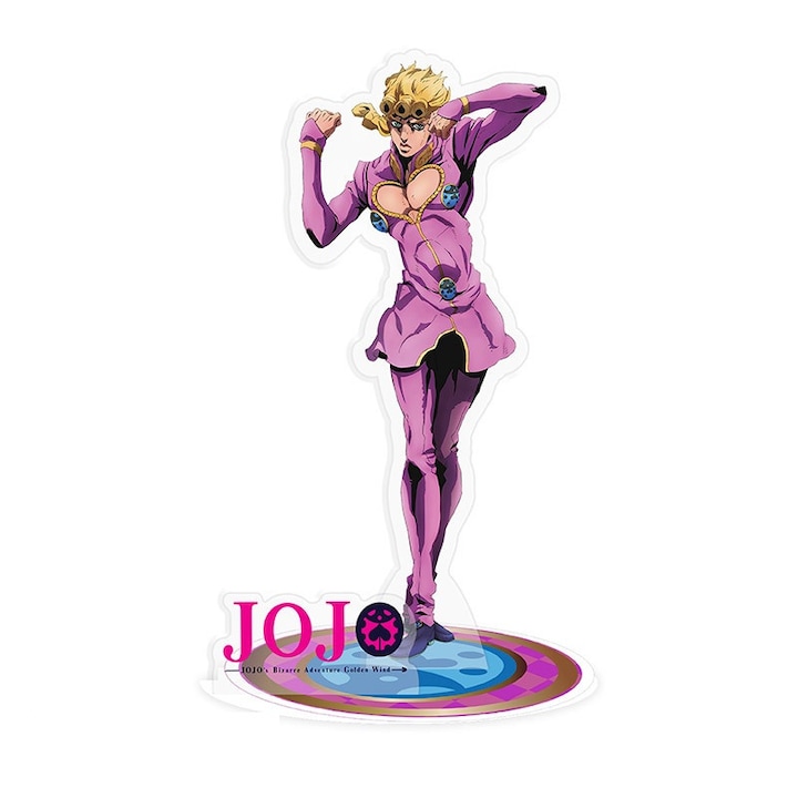 Фигурка Abystyle JOJOS BIZARRE ADVENTURE Giorno, акрилна, 10x15cm