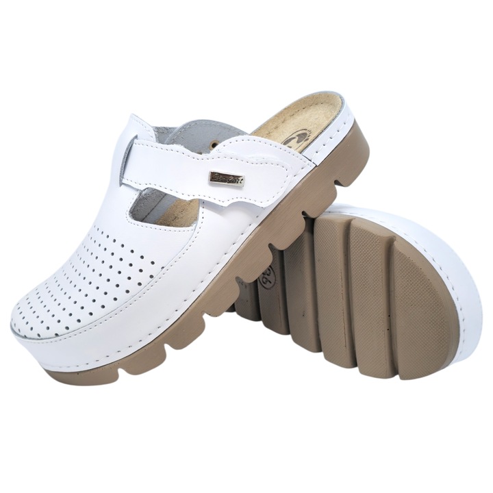 Saboti medicali Dr Feet 9020 dama, Alb, 41