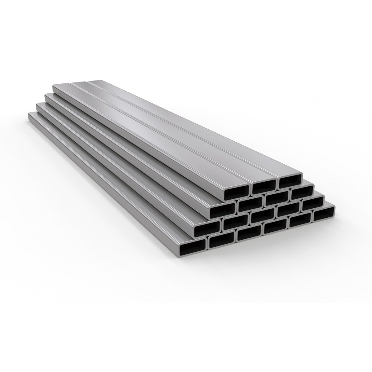 Teava rectangulara inox, 50 x 20 x 2 mm, AISI 304, 6000 mm - eMAG.ro