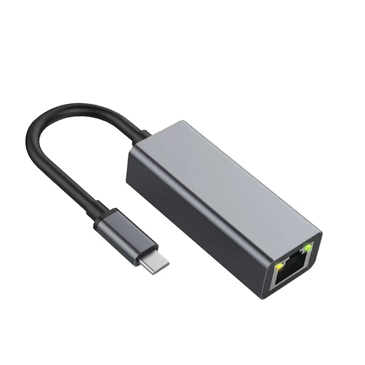 USB Type C мрежова карта, 1000Mbps