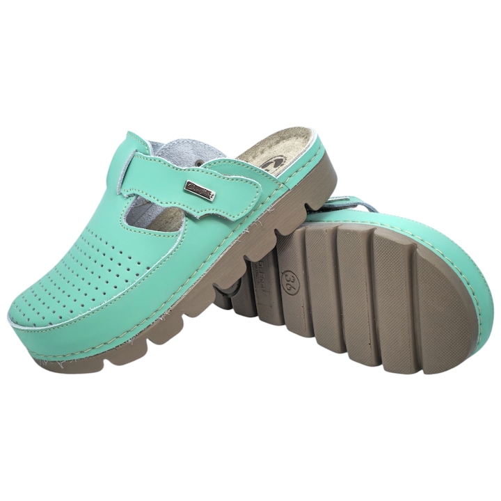 Saboti medicali Dr Feet 9020 dama, Verde, 41