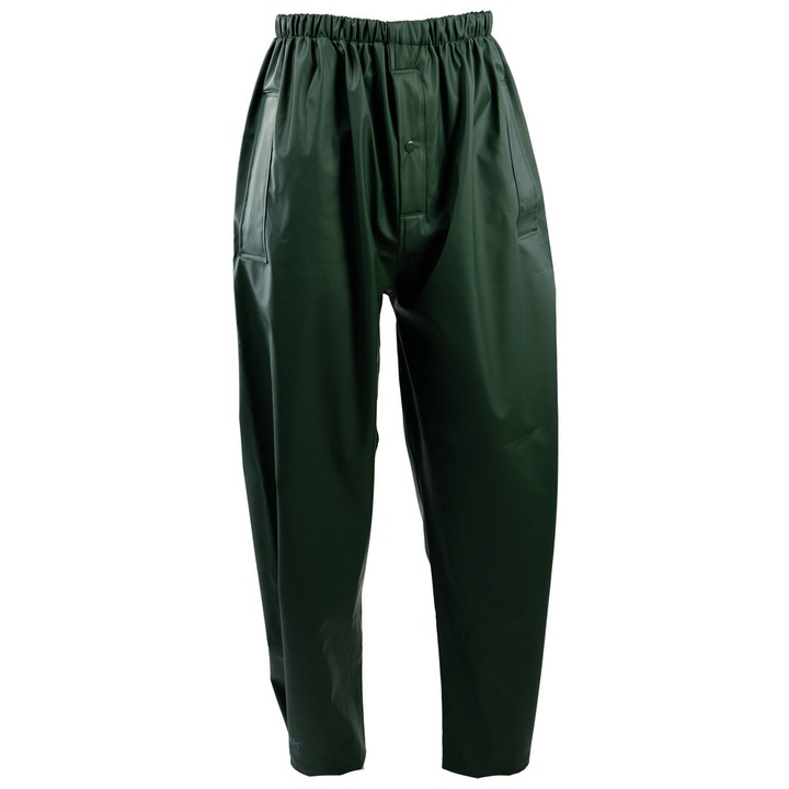 Pantaloni de lucru impermeabili, 4WRK, VIRGA, Verde masliniu, 190GSM, XXL