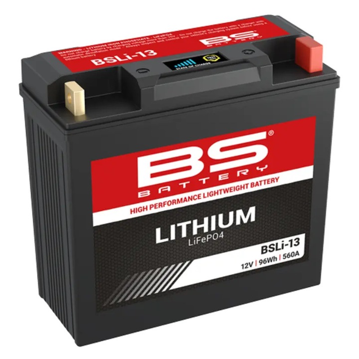 BS BATTERY Lítium-Ion Akkumulátor BSLI-13