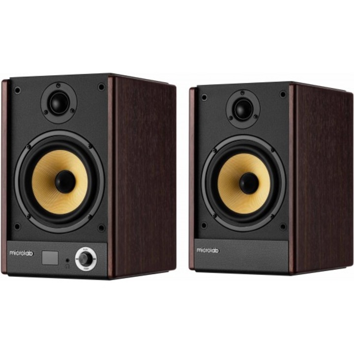 Boxe Microlab SOLO5 maro/negru