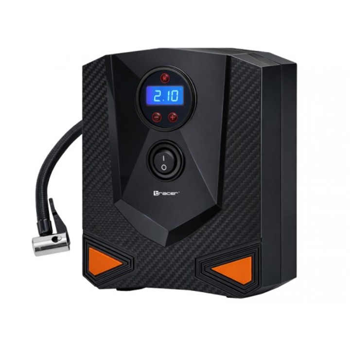 Compresor, Tracer RES-04-EL, 120W, 15 l/min, 8 bar, Negru