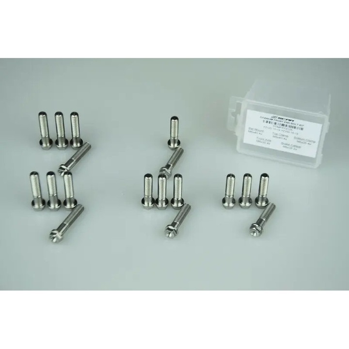 Set șuruburi titan Scar cu 18 șuruburi pentru Honda CR125R MBHR_1057266