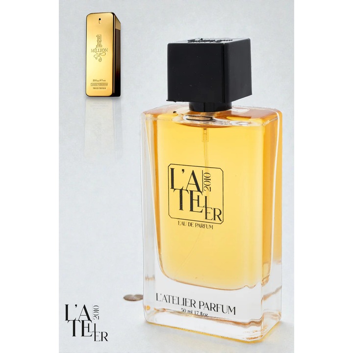 Парфюм L'ATELIER DU PARFUM 606 аналог на PACO RABANNE ONE MILLION, 50 мл