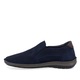 Pantofi barbati casual, Goretti, piele nabuc, bleumarin, 43 EU