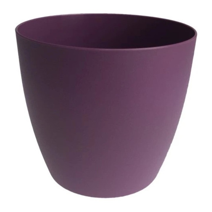 Ghiveci Donplast Aga DA 16 MAT, Ø16xH14.5 cm, Violet Mat