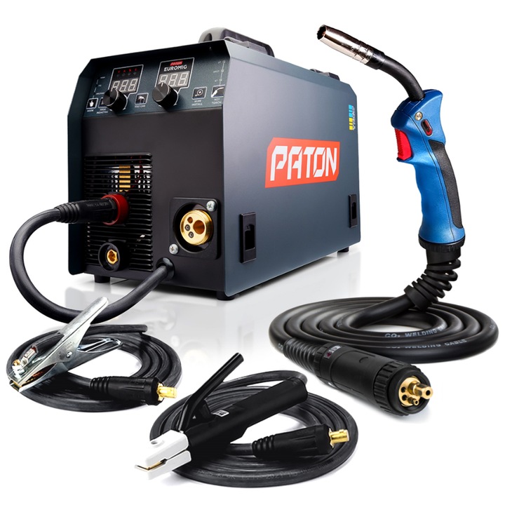 PATON EuroMIG hegesztőgép, 150A, inverter technológia, hordozható kivitel, 230V