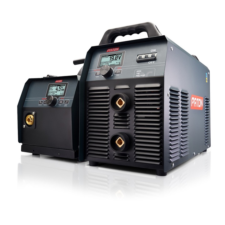 Ipari hegesztőgép PATON ProMIG-630, 3 az 1-ben, 630A, 4 görgős, 400V, komplett készlet