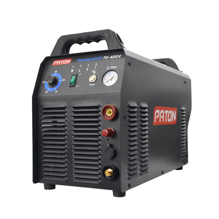 PATON StandardCUT-70 plazmavágó gép, 400V, 70A, tiszta vágás 25mm-ig, 560x360x233mm, 20,3kg