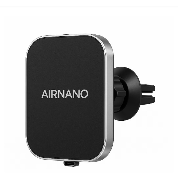 Airnano NC-02 Vezeték nélküli CarPlay adapter és 7.5W MagSafe autós töltő