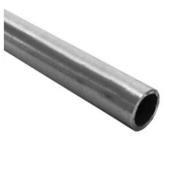 Teava rotunda inox, sudata longitudinal, diametru 17.2mm, grosime 2.3mm, AISI 304/304L, finisaj mat, 6 metri