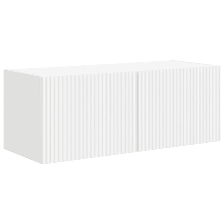 vidaXL Dulap TV de perete Alb 60 x 31 x 29.5 cm Lemn compozit