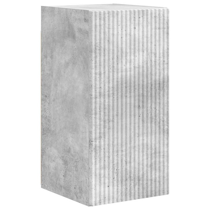 vidaXL Dulap TV de perete Beton 30 x 31 x 60 cm Lemn compozit