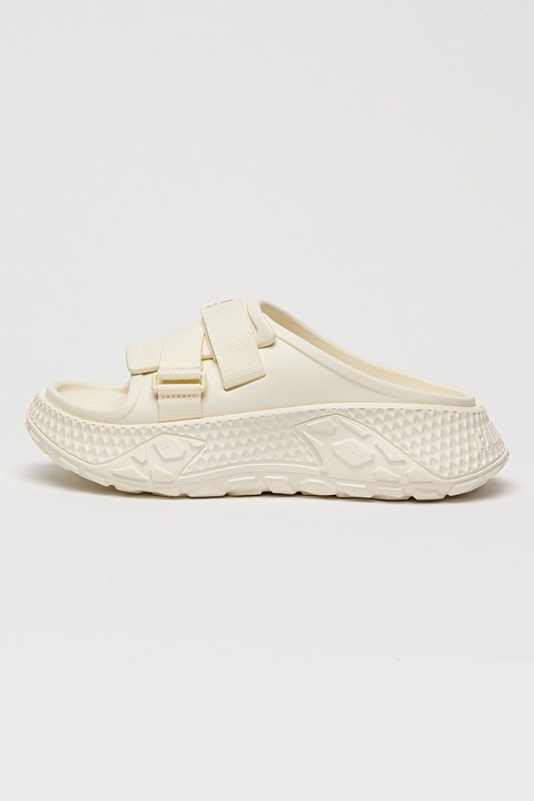 Palladium, Papuci cu velcro Offbound, Alb antichizat, 40